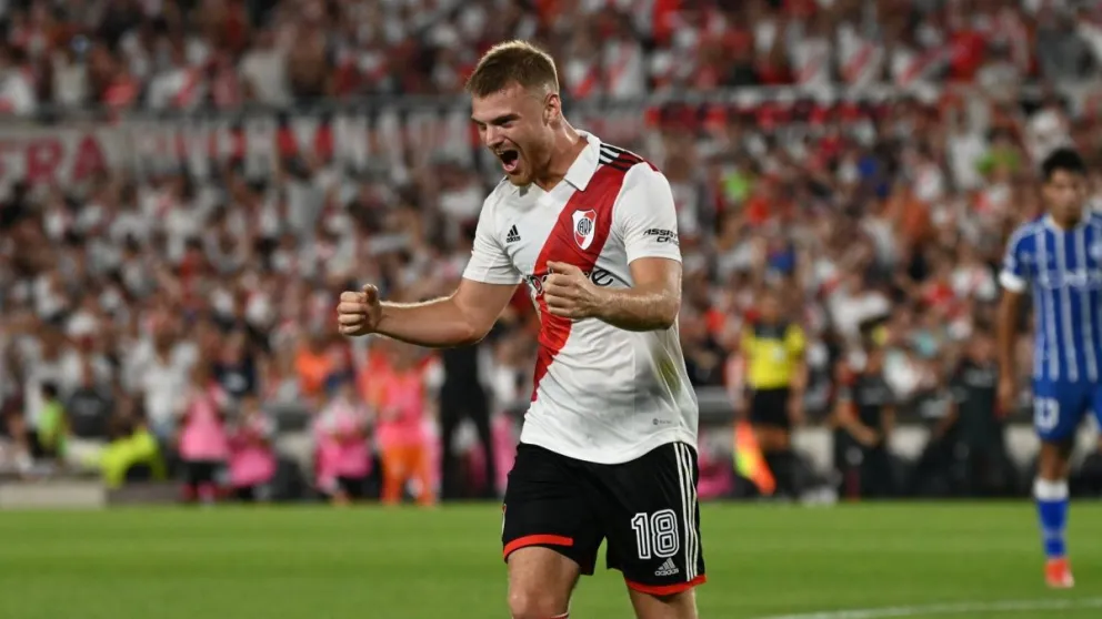 Esta será la posible formación de River Plate y Sarmiento por otra fecha más de la Liga Profesional 