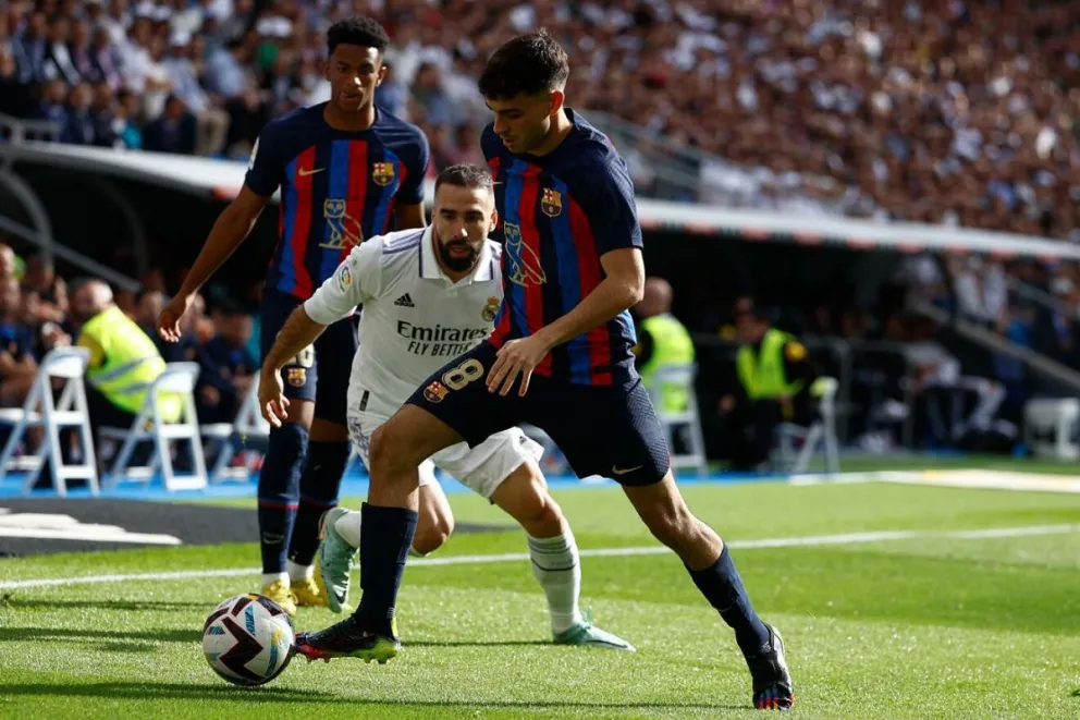 Enamora a la princesa Leonor: Gavi ridiculizó a Benzema para que el Barcelona gane El Clásico