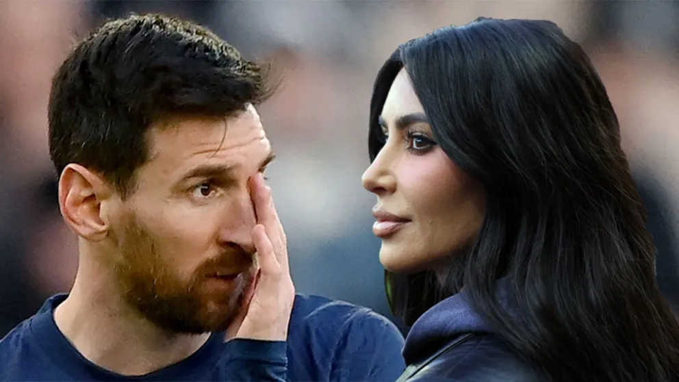 Kim Kardashian conoció a Lionel Messi y sorprendió a todos con un inesperado posteo en Instagram