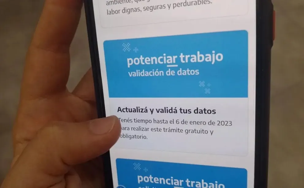 Potenciar Trabajo: si te suspendieron el plan debés realizar este trámite para reactivar el cobro