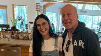 Salieron nuevas fotos del festejo de Bruce Willis compartidas por Demi Moore