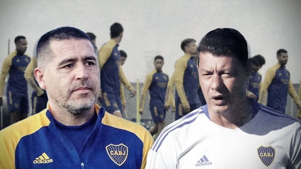 Nuevo escándalo en Boca: Battaglia fue contundente y acusó a Riquelme de una dura traición