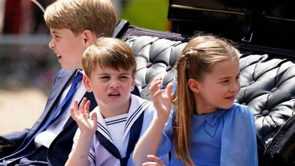 Los hijos del príncipe Guillermo y Kate Middleton.