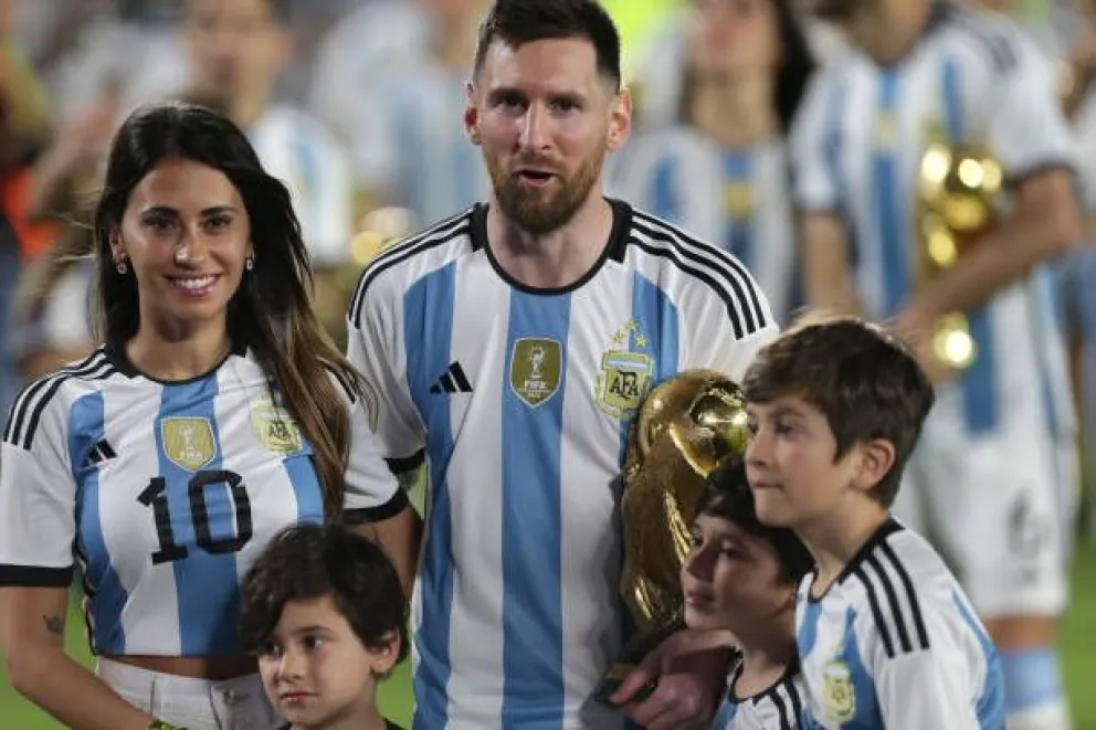 El increíble posteo de Antonela Roccuzzo sobre los festejos de Argentina que emocionó a Messi