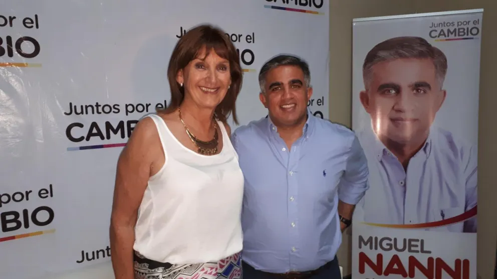 Con Liendo fuera, Miguel Nanni y Virginia Cornejo serán la fórmula a la gobernación en Juntos por el Cambio 