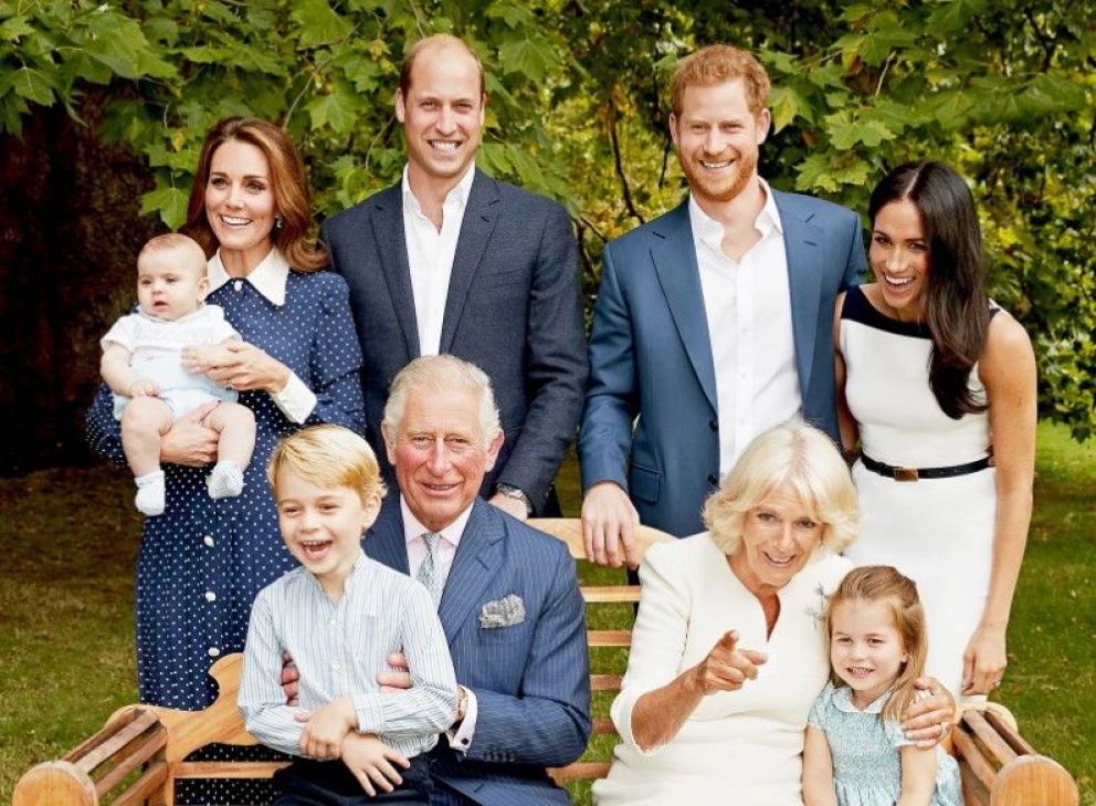 Familia real británica.