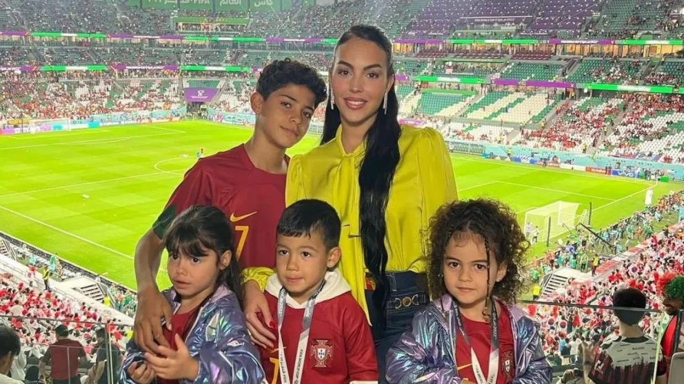 Georgina Rodríguez preocupada tras conocerse detalles de la verdadera madre de Cristiano Ronaldo Junior