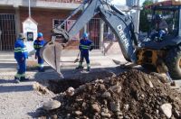 Aguas del Norte realiza trabajos de mantenimiento en barrio El Huaico