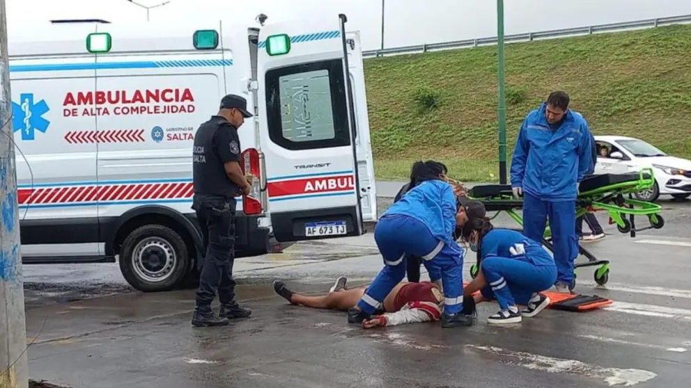 Una mujer fue atropellada a metros de la UNSa, el chofer se dio a la fuga
