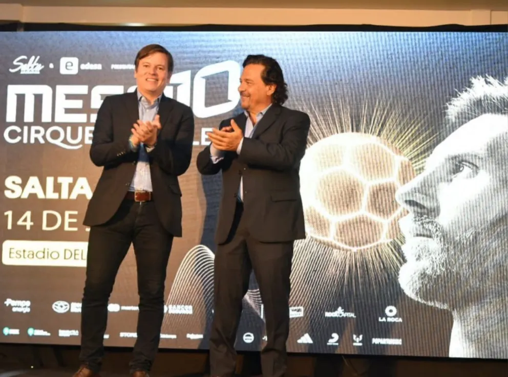 Gustavo Sáenz afirmó que la llegada del Cirque du Soleil a Salta “Es algo histórico”