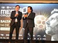 Gustavo Sáenz afirmó que la llegada del Cirque du Soleil a Salta “Es algo histórico”