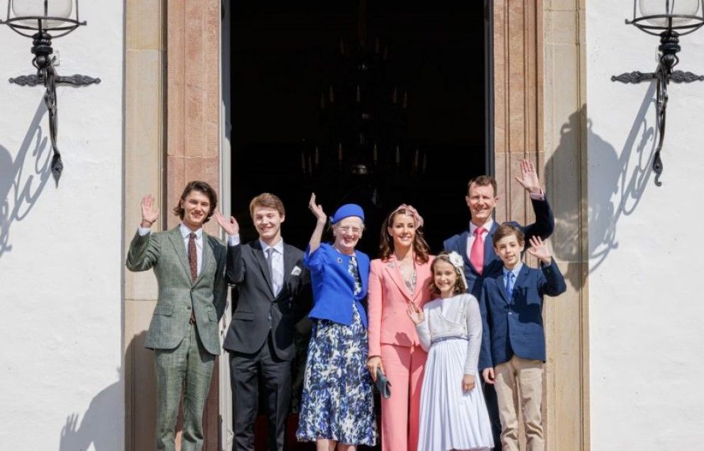 Familia real de Dinamarca.