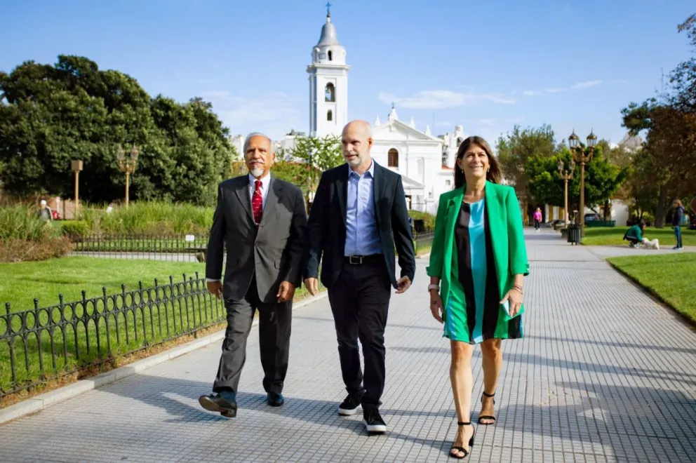 Reunión cumbre entre Horacio Rodríguez Larreta y Juan Carlos Romero