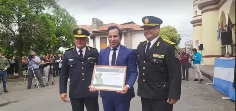 Se distinguió por su labor al Fiscal Penal Daniel Escalante