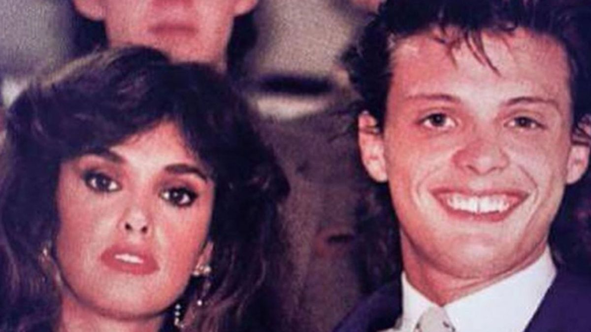 Luc&iacute;a M&eacute;ndez junto a Luis Miguel.
