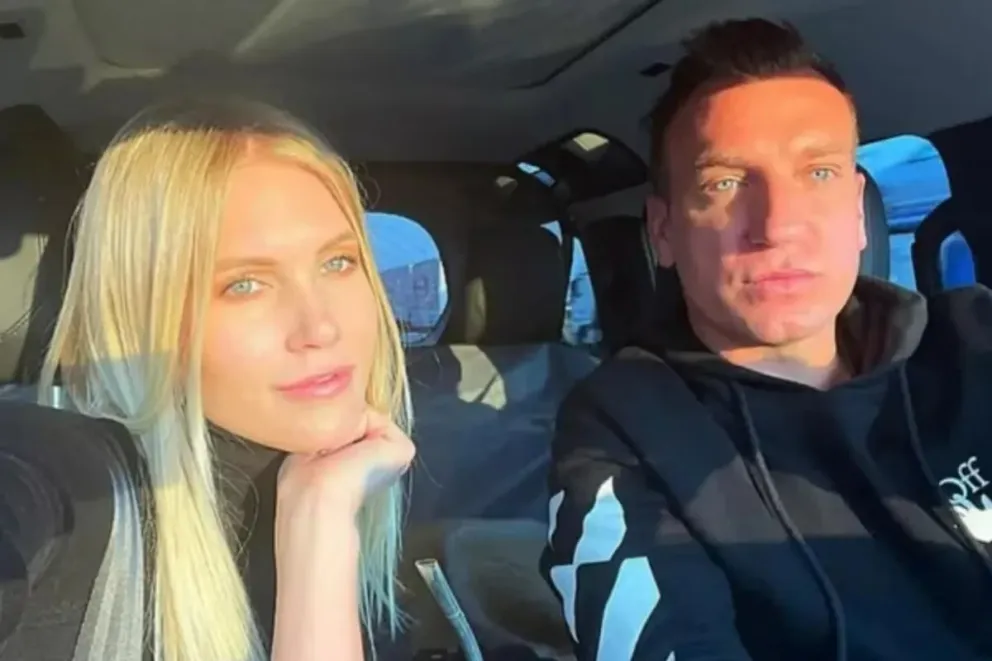 La tierna foto de Maxi López junto a su beba que causó emoción en sus seguidores
