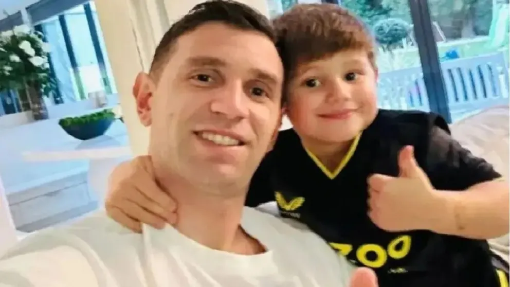 El sorprendente video del hijo del Dibu Martínez que hizo explotar la redes sociales 