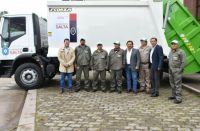 Gustavo Sáenz brindó camiones para efectuar recolección de basura en Salta