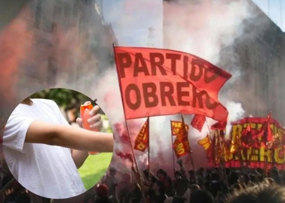 Marcha de la Unidad Piquetera: uno de los reclamos  fue la entrega de repelentes gratuitos 
