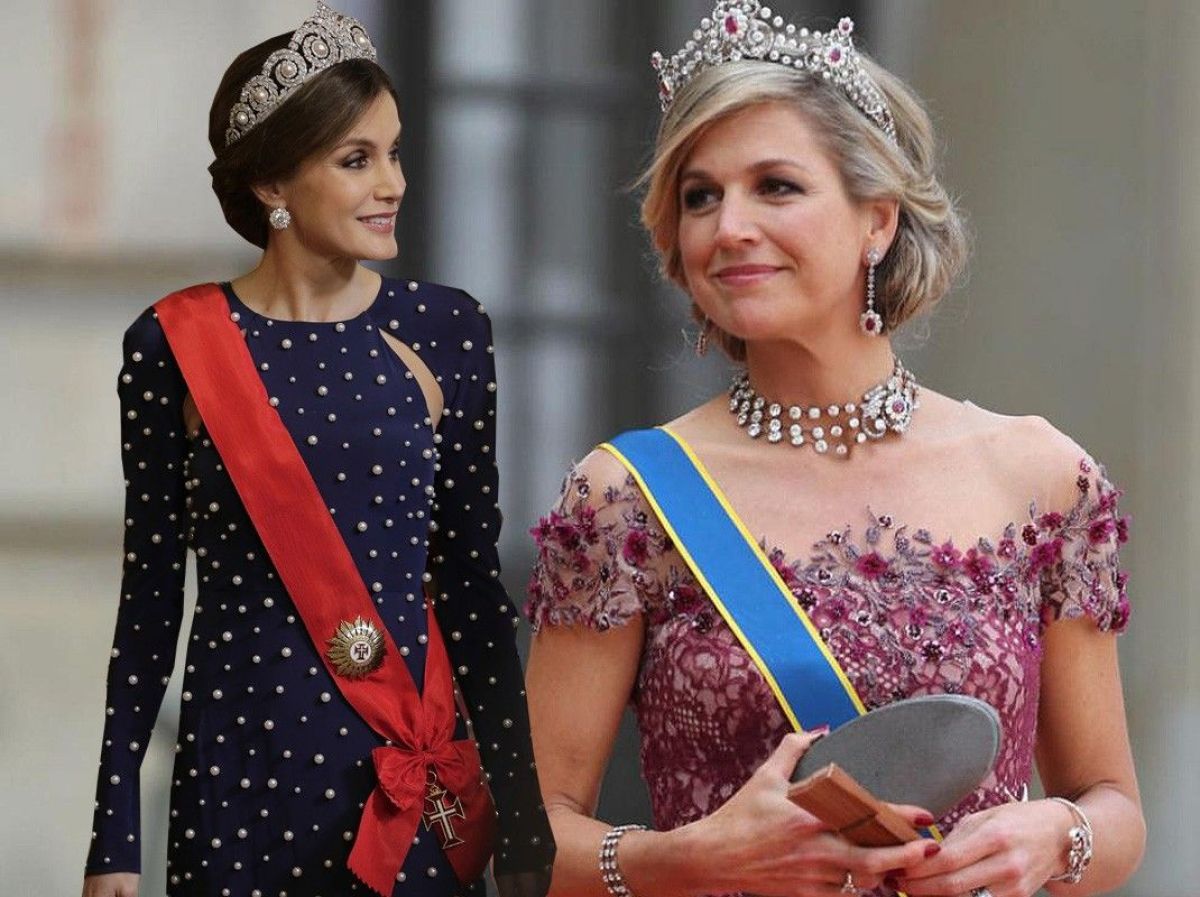 MÁXIMA DE HOLANDA Y LETIZIA ORTIZ