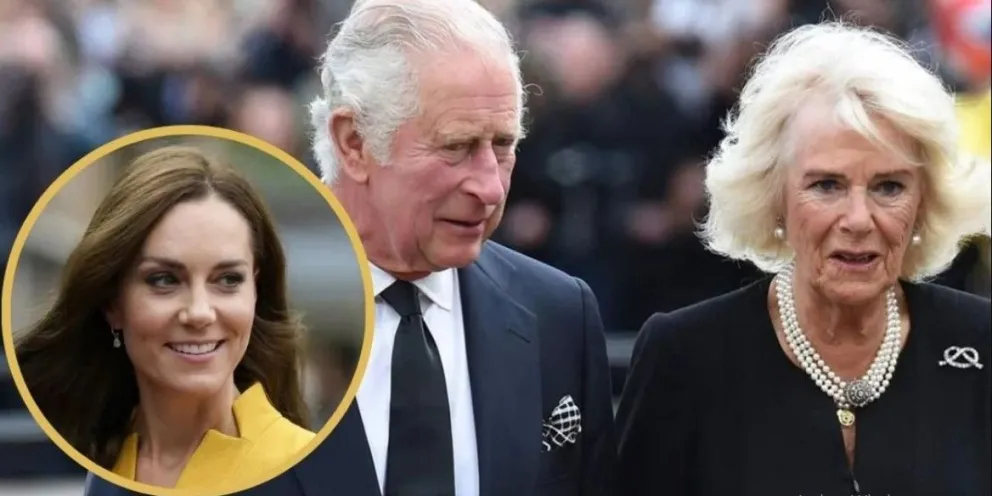 Kate Middleton le quita protagonismo a Carlos III y Camila Parker en la Misa de Pascua
