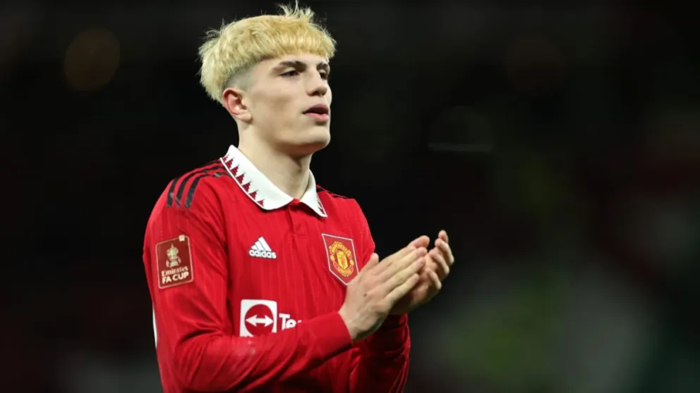 Tras no asistir al Mundial Sub-20: Alejandro Garnacho comparte la primera imagen de su bebé Enzo
