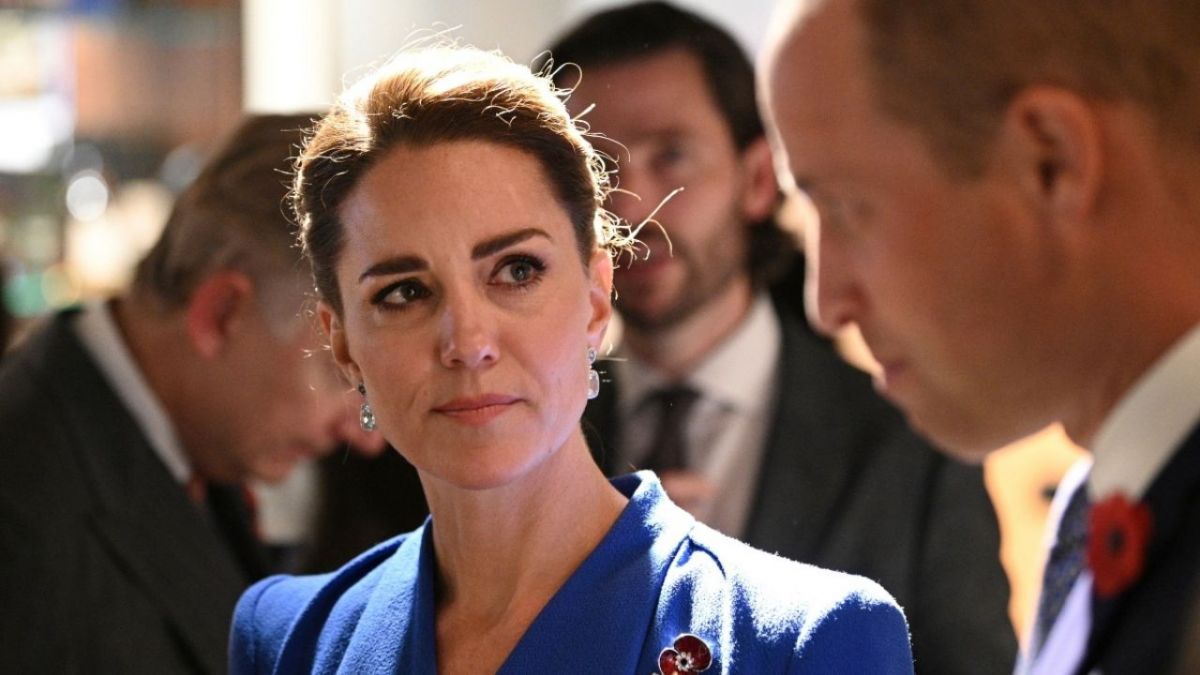 Kate Middleton junto a su esposo, el pr&iacute;ncipe Guillermo.