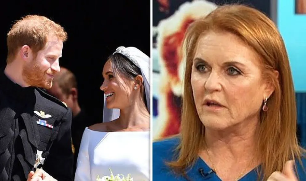 Reveladoras palabras de Sara Ferguson al príncipe Harry y Meghan Markle ponen por el suelo la corona