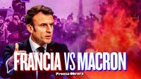 Francia: París se rebeló contra Emmanuel Macron     