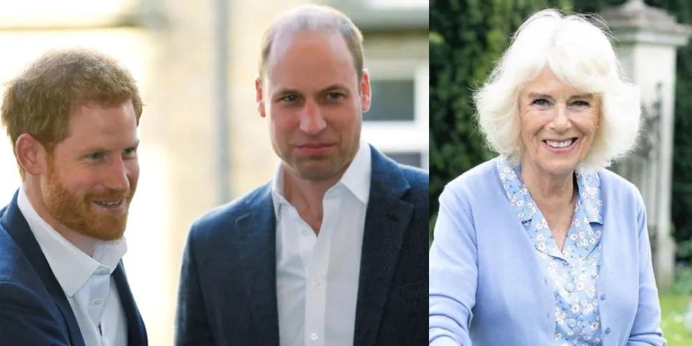 Príncipes Guillermo y Harry se oponen a que Camila Parker se convierta en reina: preocupa al rey Carlos