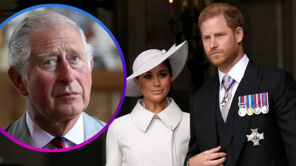 La furia del príncipe Harry y Meghan Markle al ser excluidos del balcón real en la coronación de Carlos III