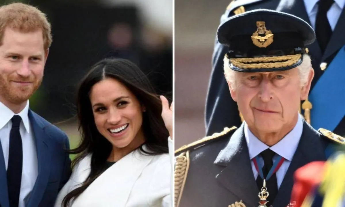 Principe Harry y rey Carlos III
