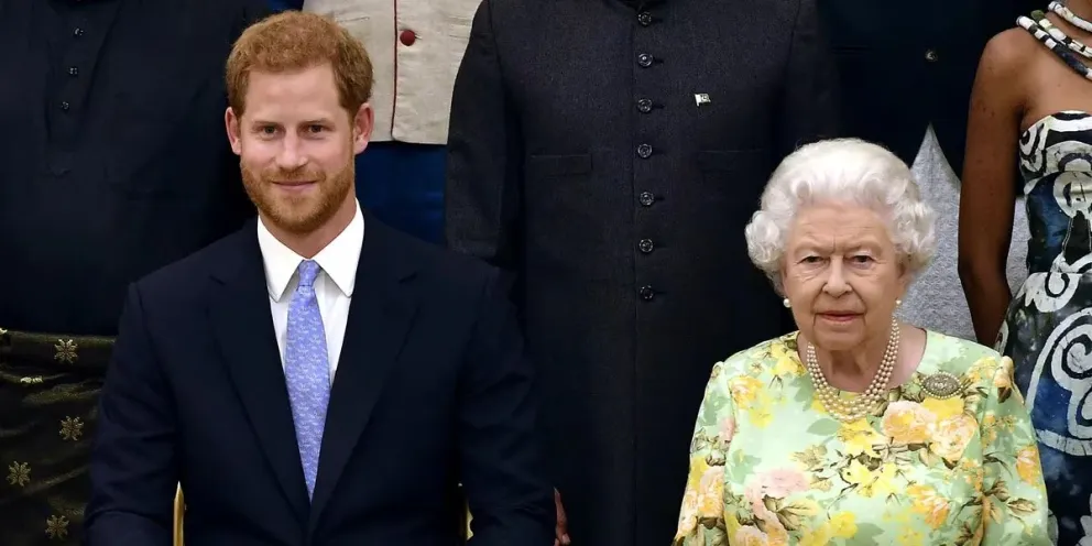 Por culpa de Meghan Markle, esto pasó entre Isabel II y el príncipe Harry días antes de su muerte