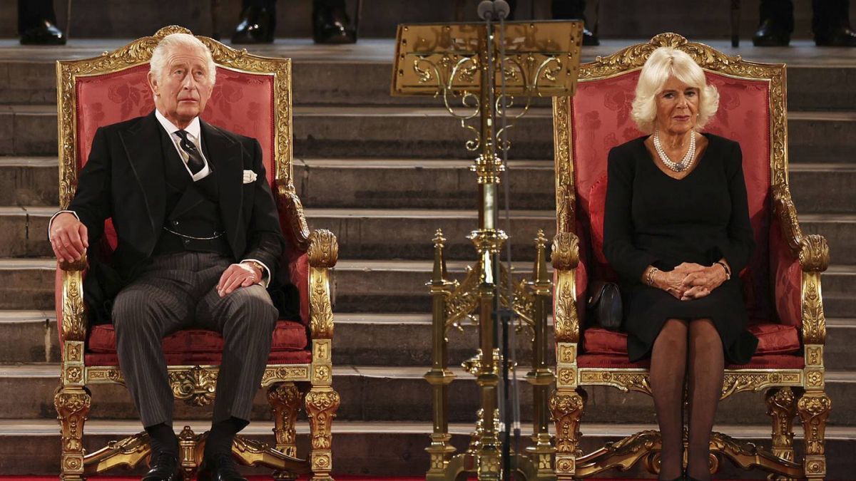 Carlos III y Camila Parker.