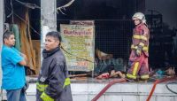 Confirmaron que la galería incendiada en Cerrillos no tenía permiso, ni seguro contra incendios