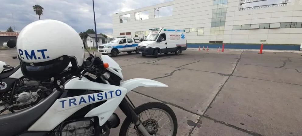 Atropellaron a un agente de tránsito en medio del operativo de ablación de la policía Fátima Cardozo    