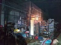 Incendio en la galería de Cerrillos: la iniciativa de los puesteros ante la urgencia de fondos
