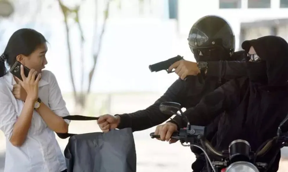 Un motochorro golpeó y fracturó a una menor 
