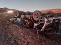 Impactante accidente en Salta: un camión desbarrancó al lado de una importante ruta