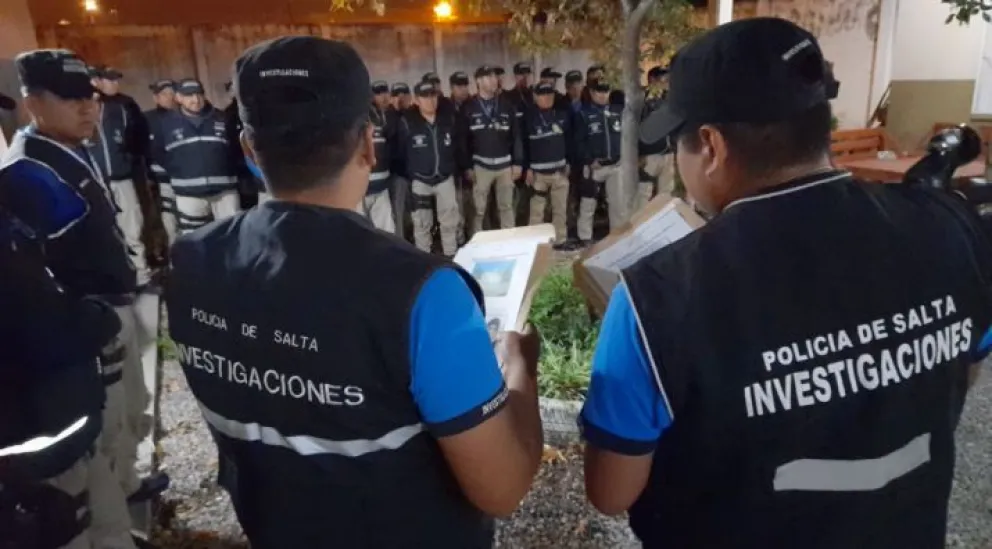 Salta: así fue el importante operativo que la policía realizó para detener a varios delincuentes