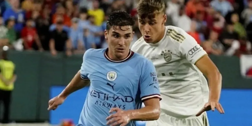 Tras la goleada del Manchester City al Bayern Munich, se reveló un inesperado conflicto con Julián Álvarez