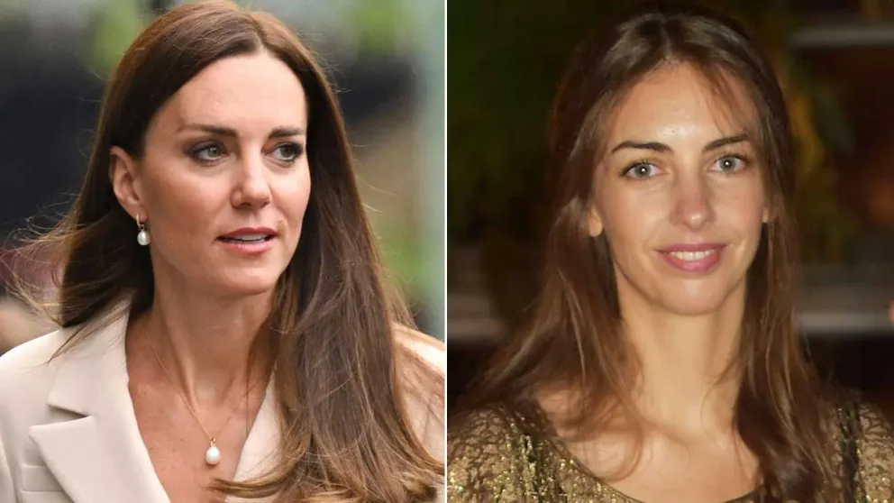 Preocupación en la corona británica: Kate Middleton es acechada por Rose Hanbury, la amante de Guillermo 