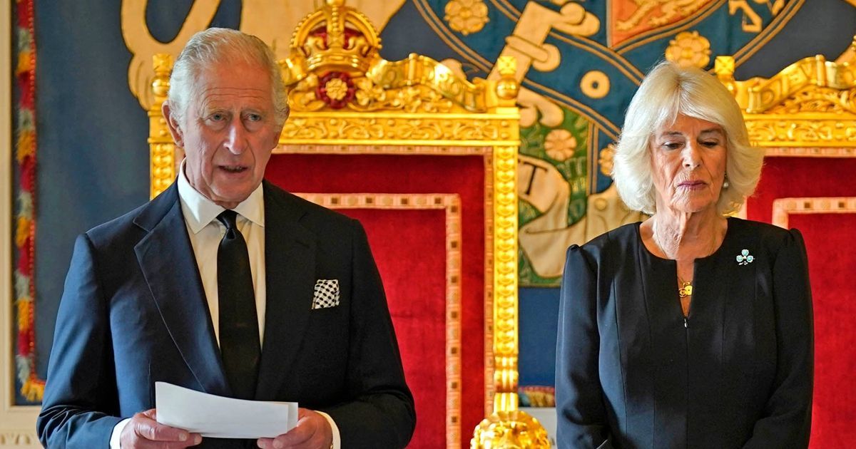 El rey Carlos III y Camila Parker.