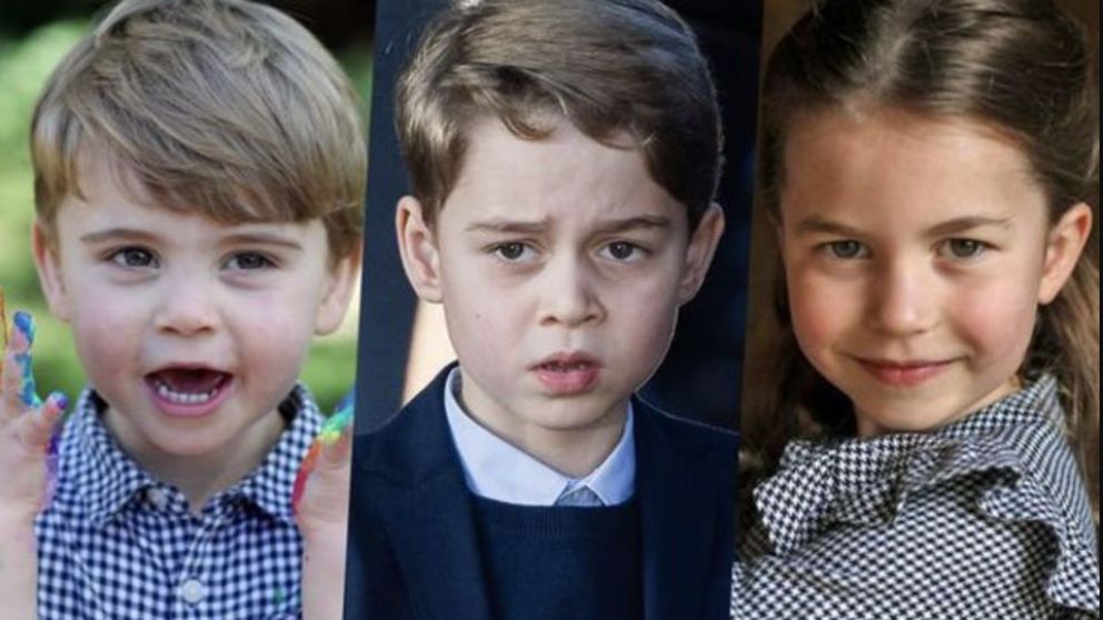 george, charlotte y louis