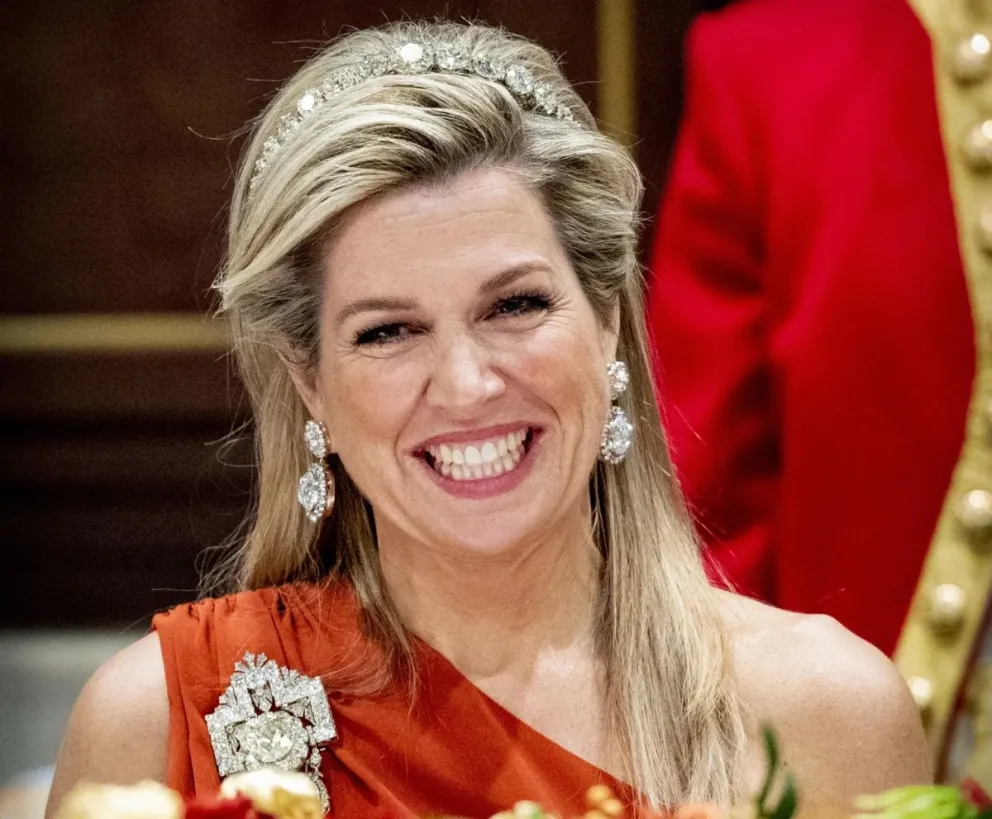 Máxima de Holanda y Brigitte Macron glamour y tendencia en su encuentro en Ámsterdam