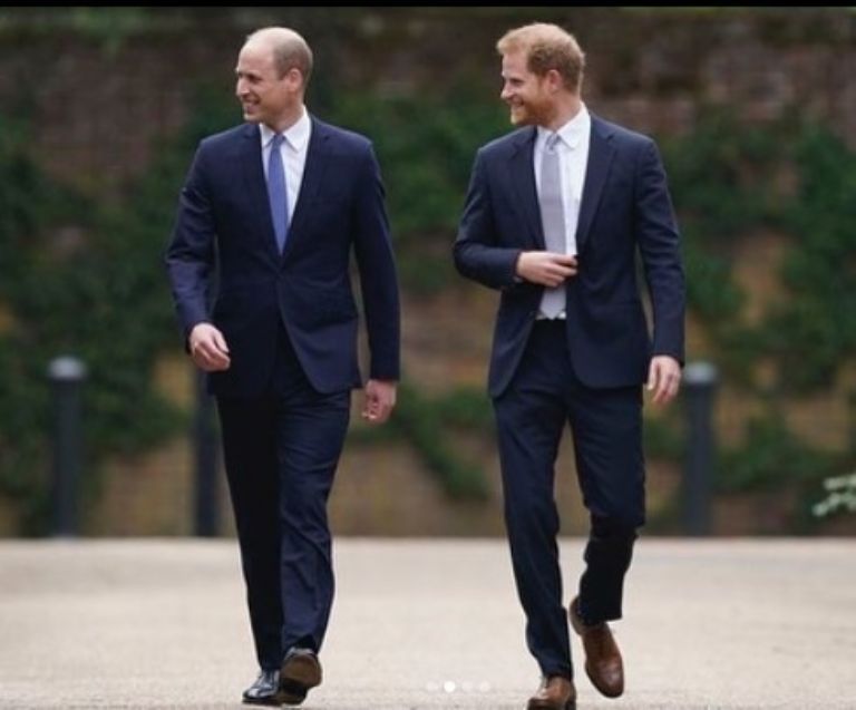 pr&iacute;ncipe harry y pr&iacute;ncipe guillermo