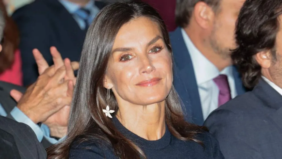 La reina Letizia luce el vestido que afina cintura, realza caderas que todas anhelarán