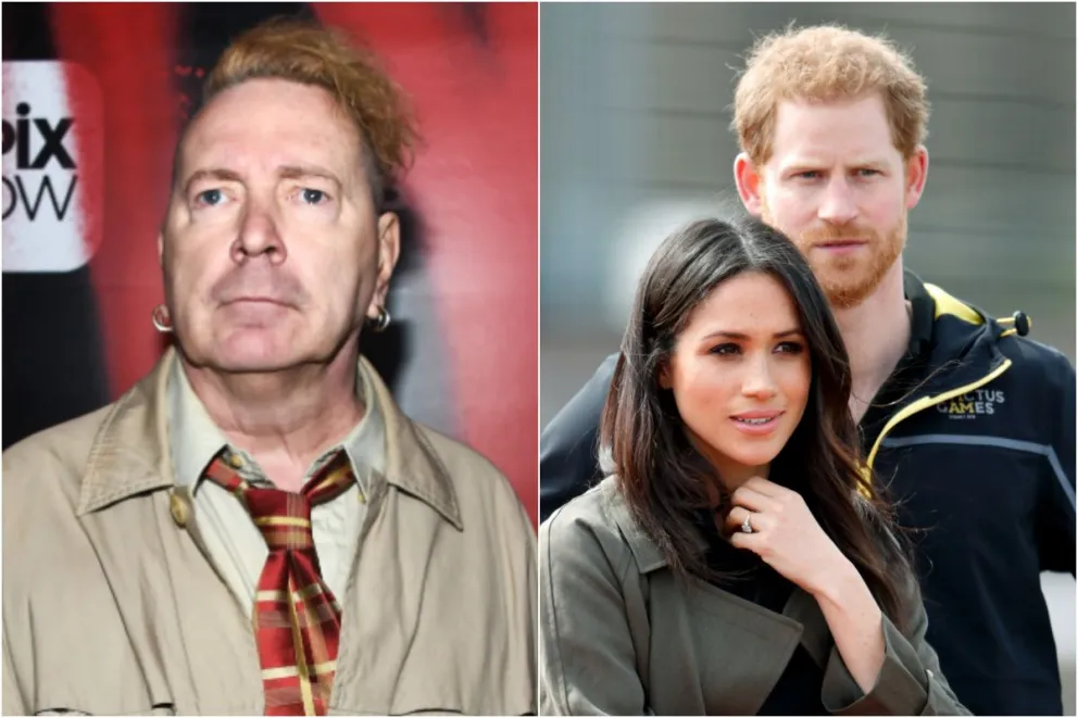 John Lydon, ex Sex Pistols, se hartó de Harry y Meghan Markle: los criticó y descalificó de la peor manera