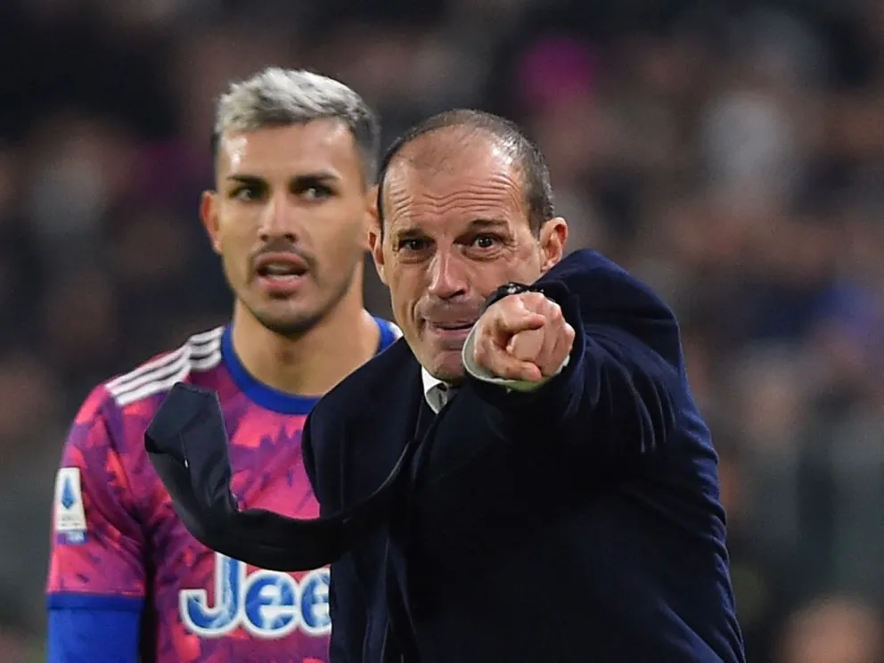 Arde la Juventus: tras de su pelea con Allegri, la reacción de Leandro Paredes que preocupó a Di María