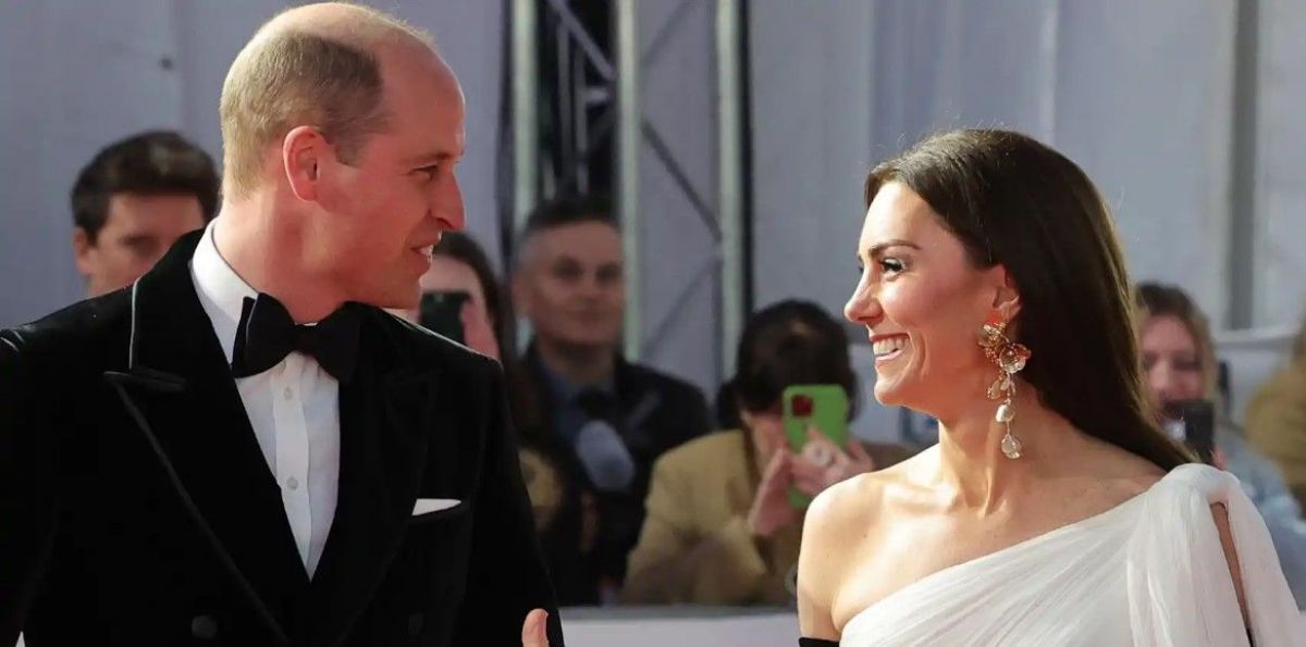 Príncipe Guillermo y Kate Middleton.